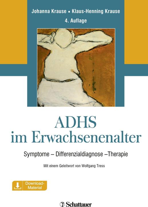 Produktbild ADHS im Erwachsenenalter (Deutsch, Klaus-Henning Krause, Johanna Krause, 2018)