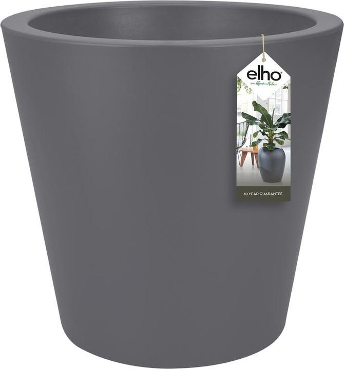 Actual product image Elho Plant pot Pure straight round plastic 50 H 51 cm anthracite (49.50 cm)