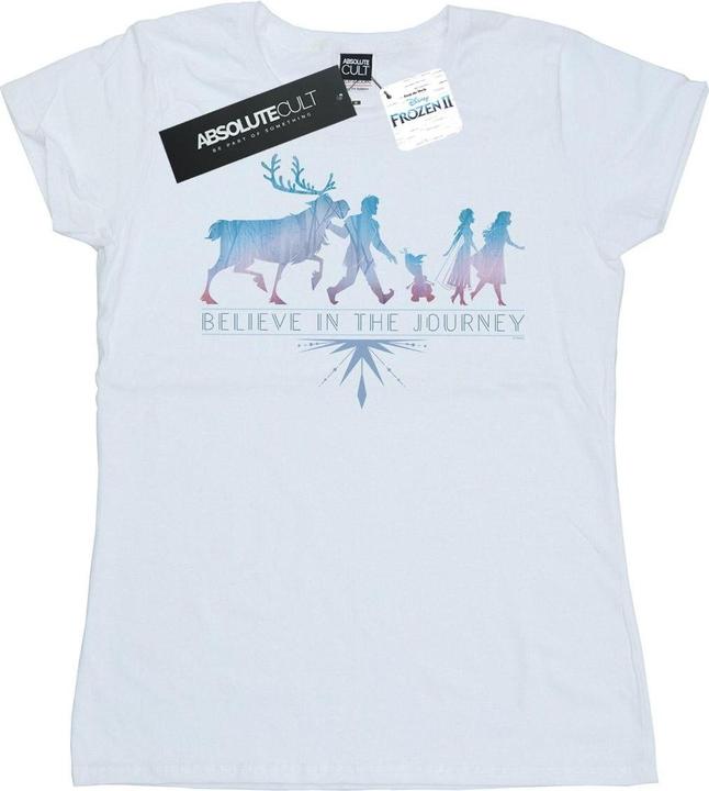 Immagine prodotto Disney Frozen 2 Believe In The Journey Silhouette Maglietta Donna (S)
