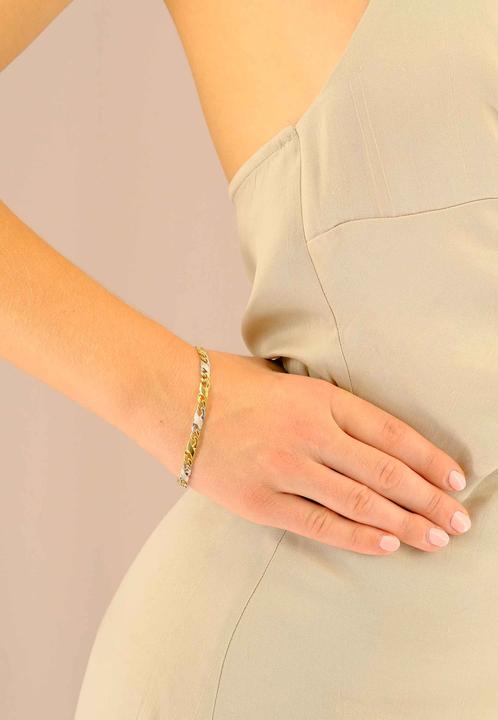 Immagine prodotto Muau Carrera (19 cm, 750, Oro bianco, Oro giallo 18 carati)
