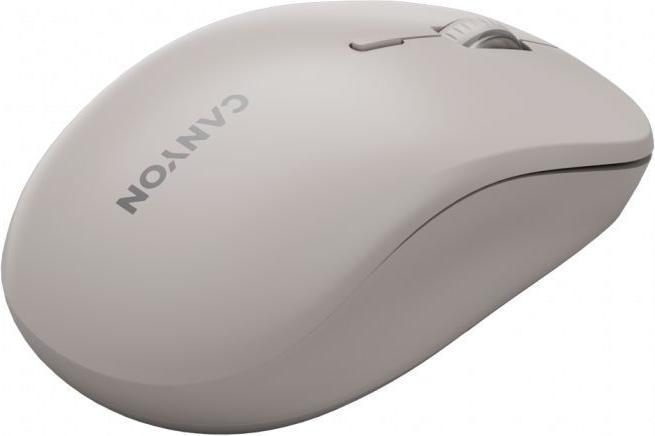 Productafbeelding Canyon Computer mouse mouse MW-12 Dual band Wireless Beige (Bedraad)
