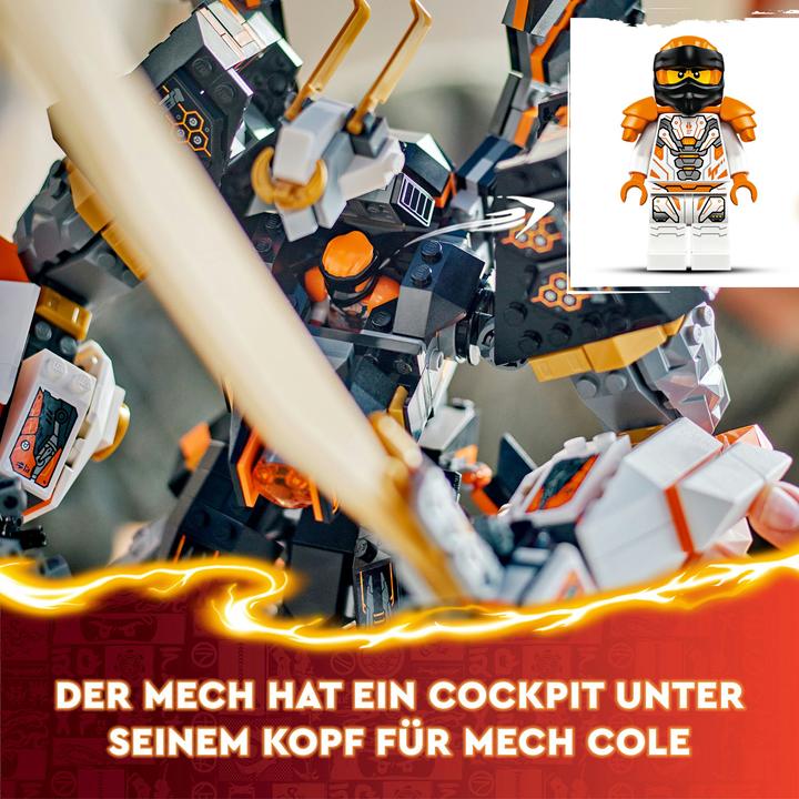 Actual product image LEGO 71821 Cole's titanium dragon mech (71821, LEGO Ninjago)