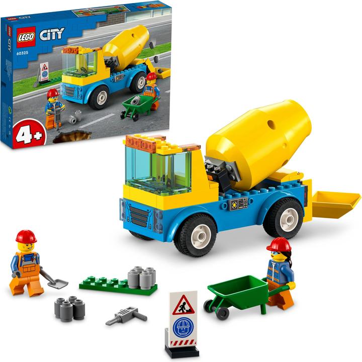 Immagine prodotto LEGO Betoniera (60325, LEGO City)