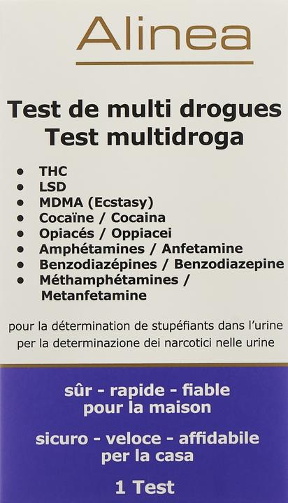 Image du produit Alinea Autotest multi-drogues 8 urine (1 x)