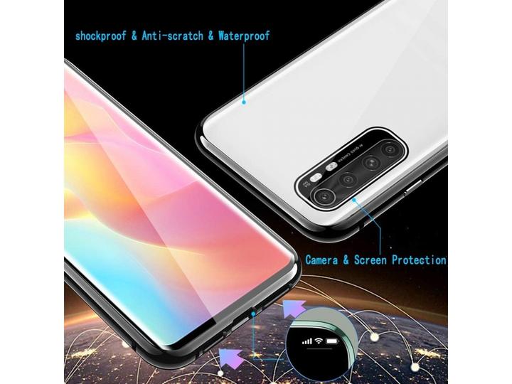 Actual product image G-Case Xiaomi Mi Note 10 Lite Aluminium Magnetic Glass Case Cover (Mi Note 10 Lite)