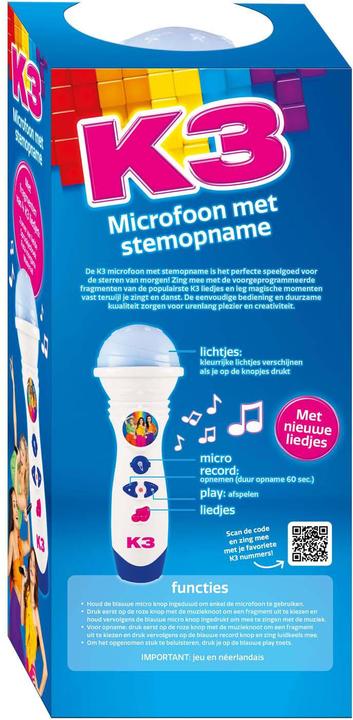 Actual product image K3 Microphone + Voice Recording