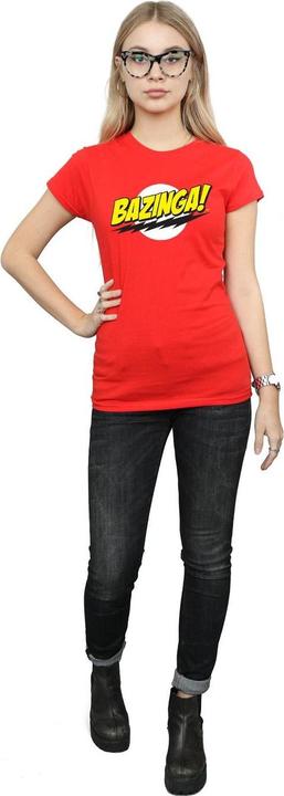 Image du produit Dam T-shirt en coton Bazinga Femme/Femme (L)