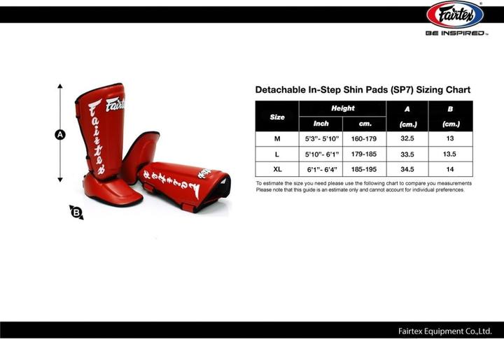 Immagine prodotto Fairtex Schienbeinschützer SP7 Twister Abnehmbar (S)