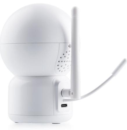 Immagine prodotto ETA | Baby Monitor | 630690000 MIMI | Telecamera flessibile | Bianco (Video e audio, 10 m)