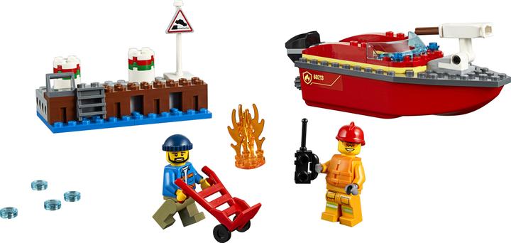 Immagine prodotto LEGO Vigili del fuoco al porto (60213, LEGO City)