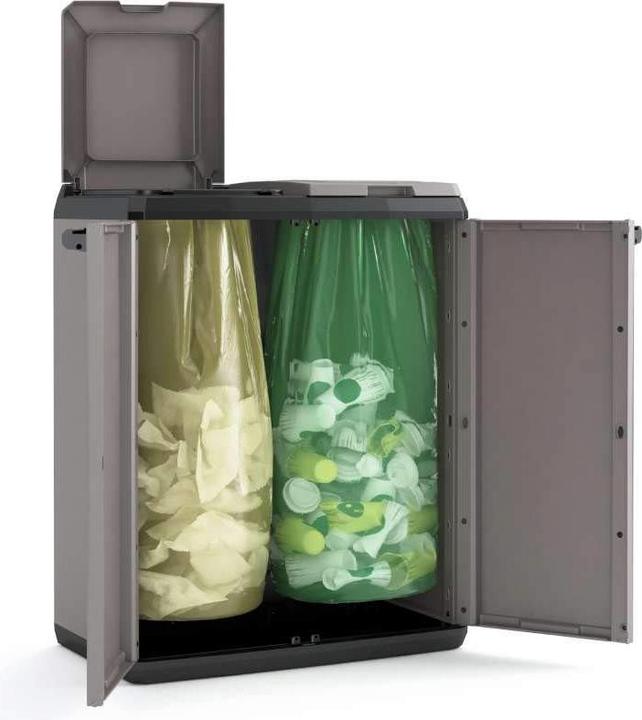 Actual product image Keter Split Basic Recycling Cabinet (220 l)