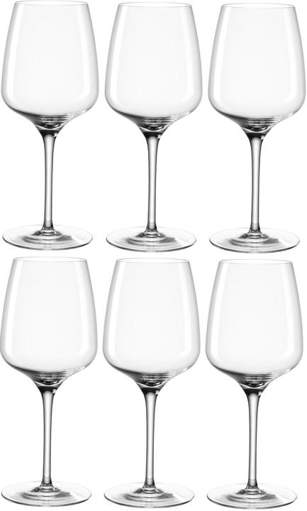 Image du produit Leonardo Verre à vin blanc Cesti 280 ml, 6 pièces, noir/transparent (28 cl, 6 Verres, Verres à vin blanc)