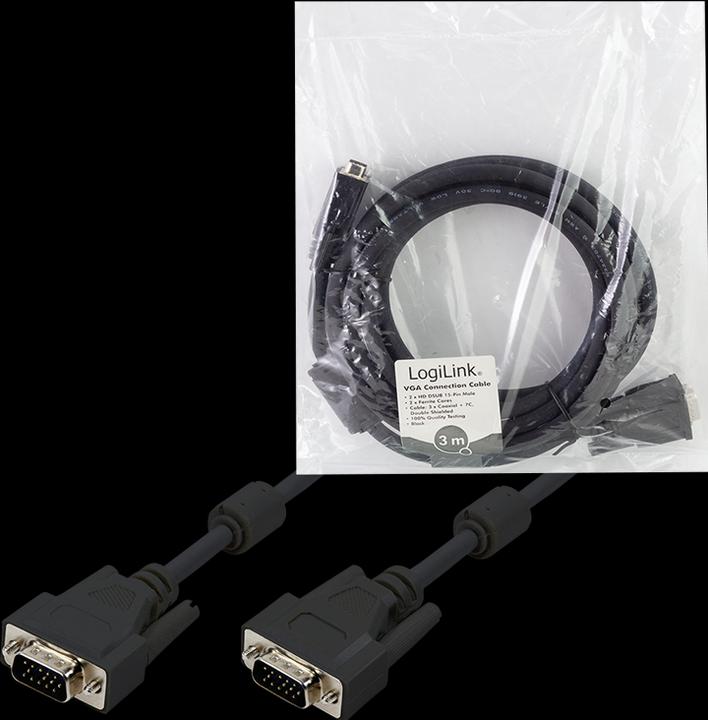 Image du produit LogiLink VGA — VGA (3 m, VGA)