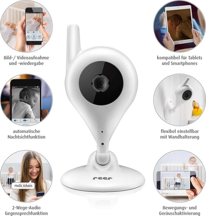 Actual product image Reer IP Baby Cam (Video & Audio)