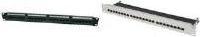 Produktbild Digitus CAT 6 Klasse E Patch Panel geschirmt 16-Port RJ45 8P8C LSA 1HE Rack Mount Farbe Grau RAL 7035