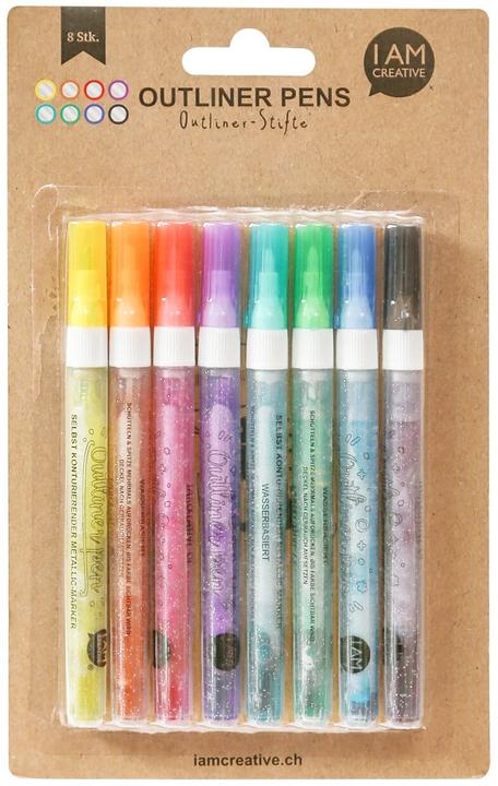 Produktbild I Am Creative Outliner Pen (Bunt, 8 x)