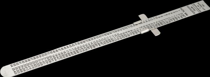 Produktbild Irimo Flexibles Edelstahl-Lineal, metrisch und zöllig, 160 mm (160 mm)