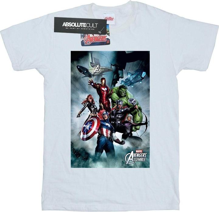 Produktbild Avengers Assemble Team Montage TShirt (XL)