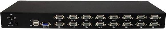 Produktbild StarTech 16 Port 1HE USB VGA KVM Switch