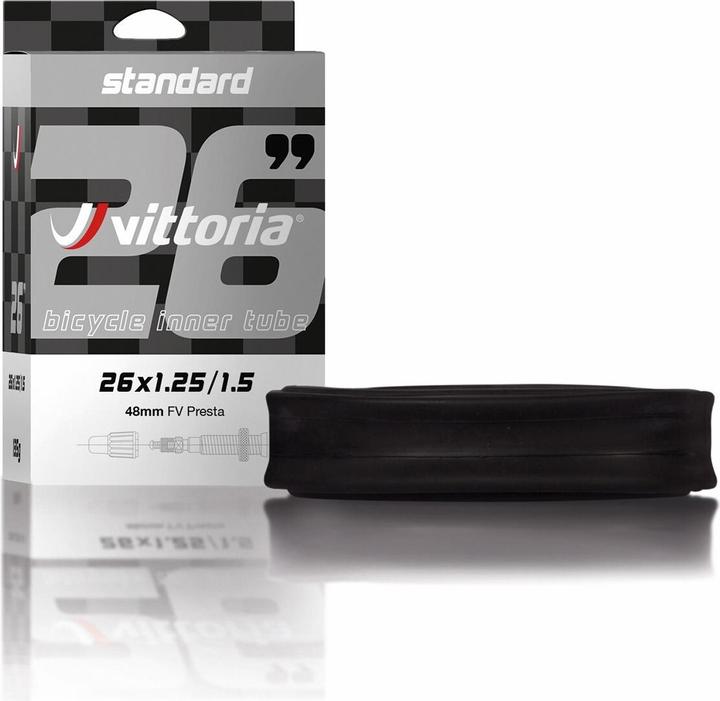 Vittoria Schlauch Standard 700x40/52c 48 mm Prestaventil RVC (Presta (SV), 28", 48 mm)
