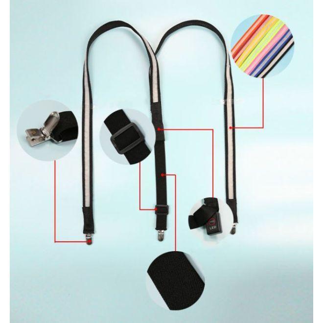 Produktbild MU Style Nici Series Leuchtende LED Hosenträger