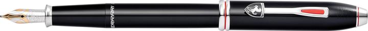 Actual product image Cross Fountain pen Townsend Scuderia Ferrari black lacquer M gift box (Black, 1 x)