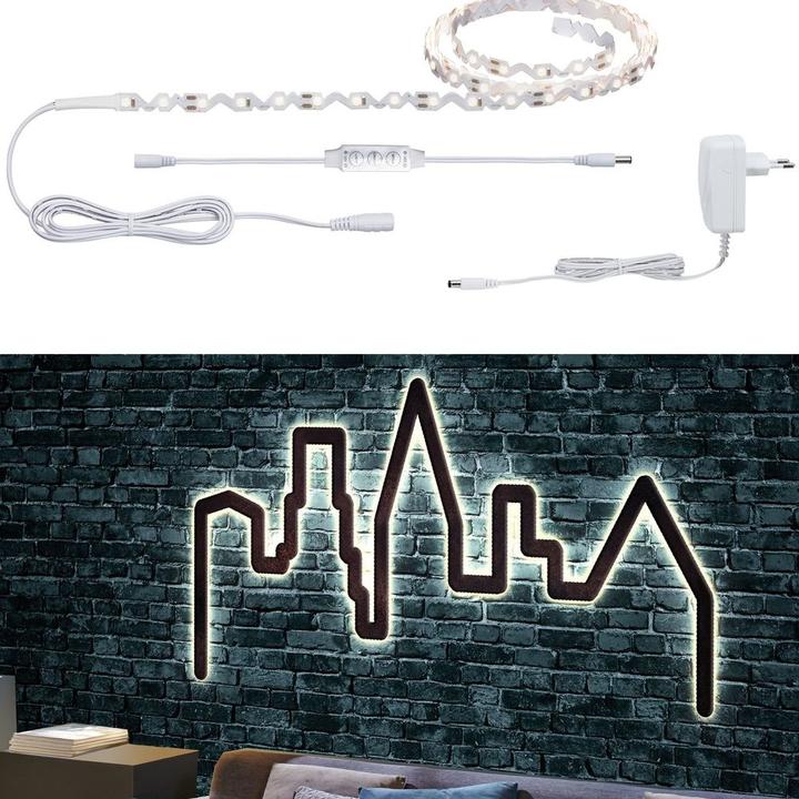 Image du produit Paulmann FlexLED (Blanc chaud, 150 cm, Intérieur)