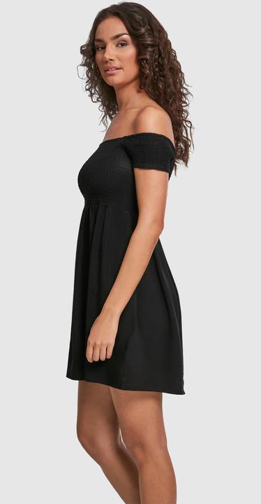 Actual product image Urban Classics Ladies Smoked Off Shoulder Dress (M)