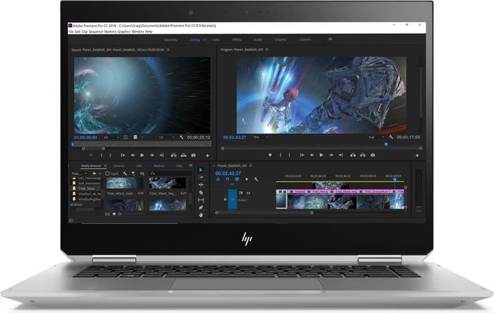 HP ZBook Studio x360 G5 (15.60", Intel Core i9-8950HK, 16 GB, 512 GB, CH)