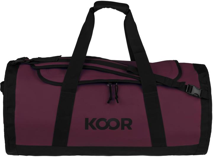 Actual product image Koor Duffle Bag Sooma 70 l, Maroon (70 l)