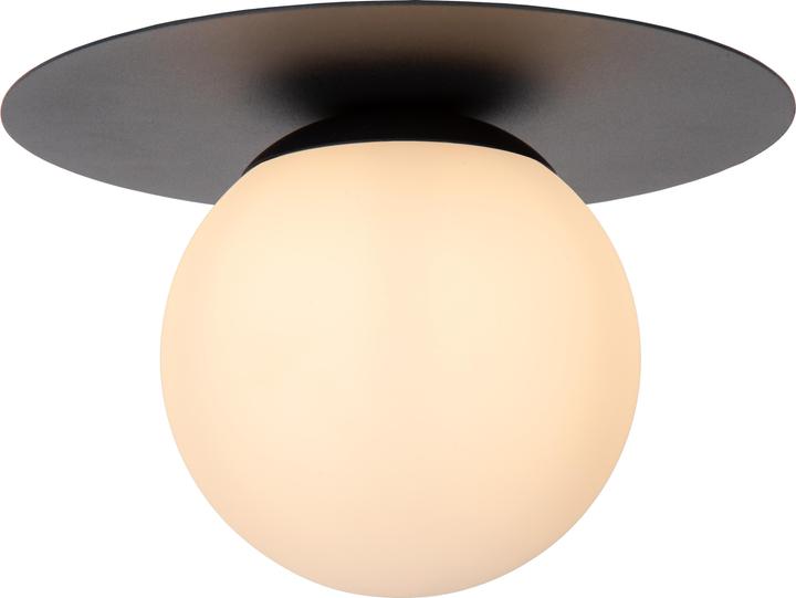 Actual product image Lucide TRICIA - Ceiling light - Ø 25 cm - 1xE27 - Black 79187/01/30 (E27)
