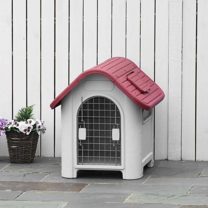 Produktbild PawHut Hundehütte (Hundehütte)