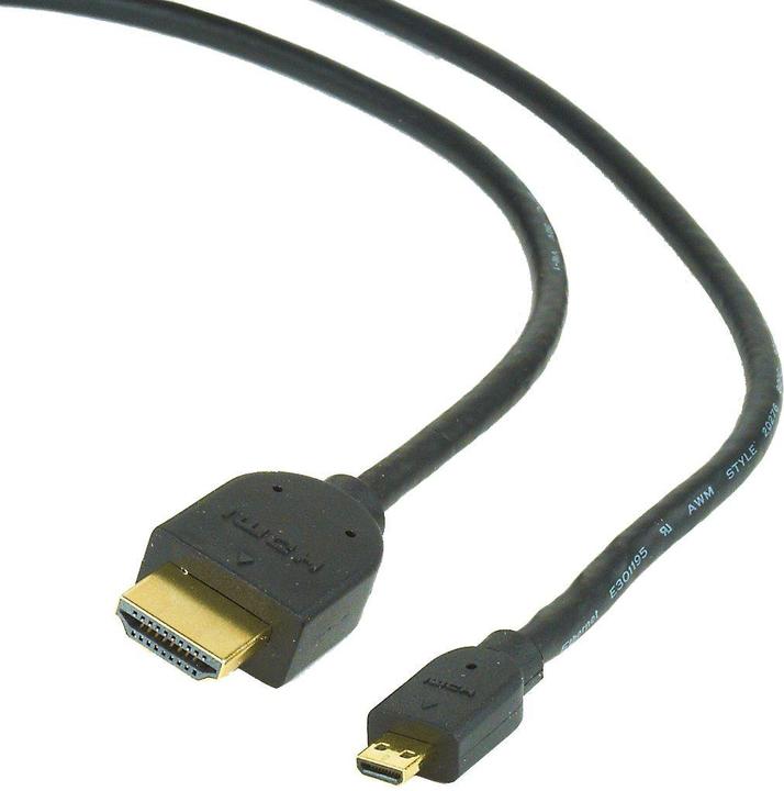 Gembird HDMI (Typ A) — micro HDMI (Typ D) (1.80 m, HDMI)
