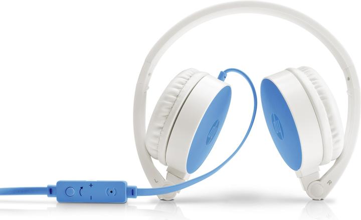 Actual product image HP HPI Stereo Headset H2800 Ocean Blue (Cable)