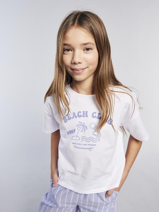 Immagine prodotto Jonen Confezione da 2 pigiami da bambina lunghi e corti (128)