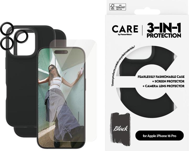 Productafbeelding Care Mode 3-in-1 set (1 Stuk, Apple iPhone 16 Plus)