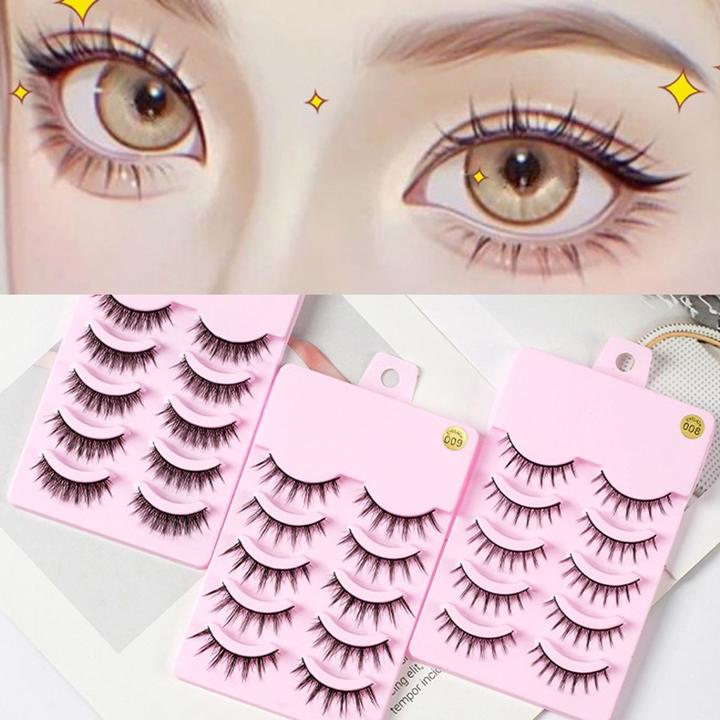Produktbild König Design 3D Magnet Wimpern Set Magnetische künstliche Wimpern 3D Augenwimpern Manga (Künstliche Wimpern)