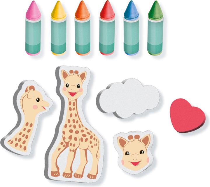 Produktbild Ses Sophie La Giraffe Badekreide mit Formen