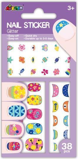 Image du produit Avenir Autocollants pour ongles AVE : Fleur