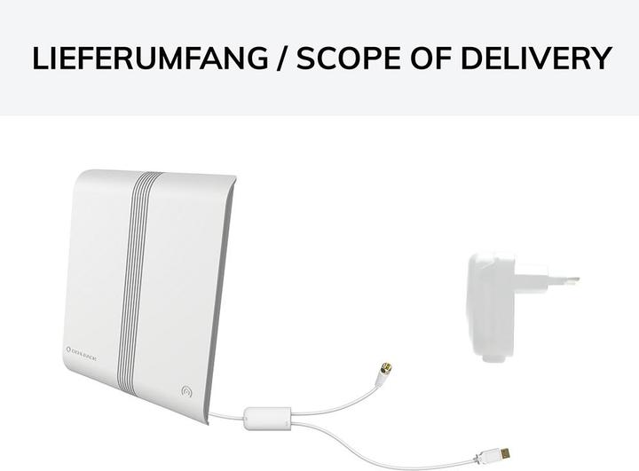 Image du produit Oehlbach Antenne Scope Audio DAB+/FM (Antenne d'intérieur, DAB/DAB+)