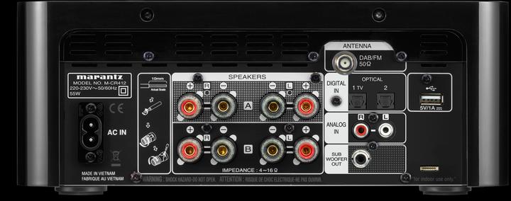 Actual product image Marantz Melody M-CR412 (CD receiver)