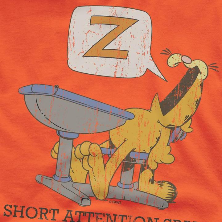 Produktbild Garfield Attention Span TShirt (4XL)