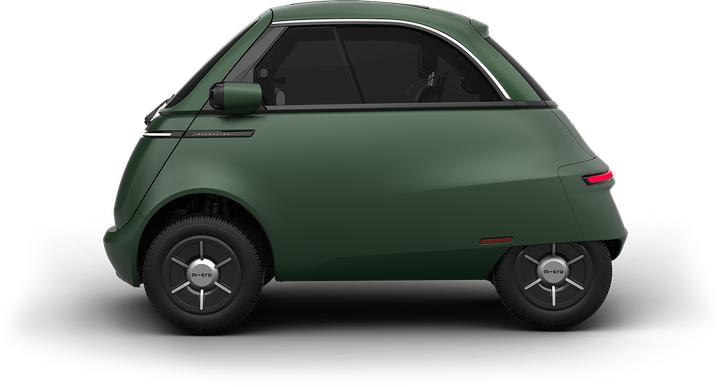 Immagine prodotto Microlino Verde Londra a lungo raggio Cool & Connect (Elettrico / Benzina Ibrido, 17 CV)