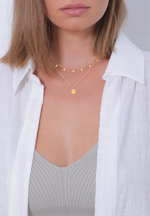 Produktbild Elli Plättchen (925 Sterling Silber, 36 cm)