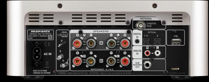 Actual product image Marantz Melody M-CR412 (CD receiver)