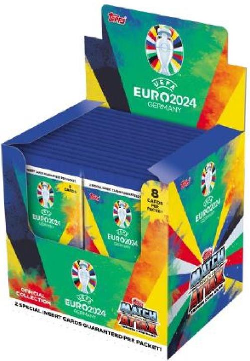 Topps Euro 2024 Display (Deutsch, Englisch, Französisch, Italienisch, Schweizerdeutsch, Booster Display)