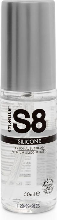 Actual product image Stimul8 S8 Premium Silicone Lube 50ml (50 ml)