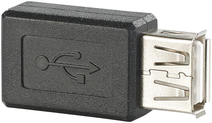 Produktbild Auvisio USB-2.0-Adapter (USB-A-Buchse auf Micro-USB-B-Buchse)