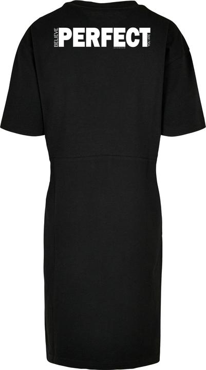 Produktbild Merchcode Ladies Believe Front Oversized Slit Tee Dress - 118907 (M)