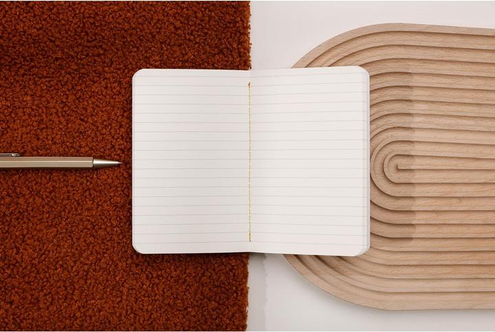 Produktbild Clairefontaine genähte heftung 64 seiten liniert terracotta (9 x 14 cm, Liniert)